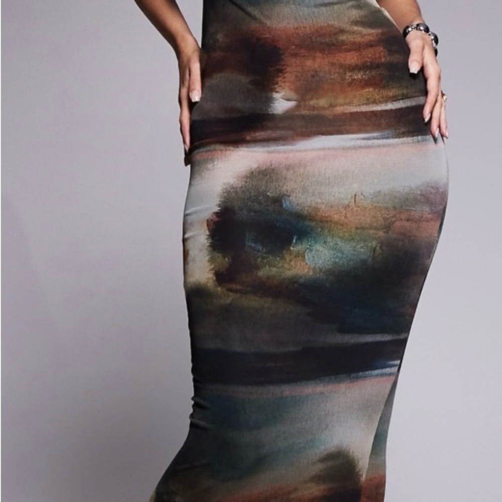 Elegant Multicolor Women's Dress